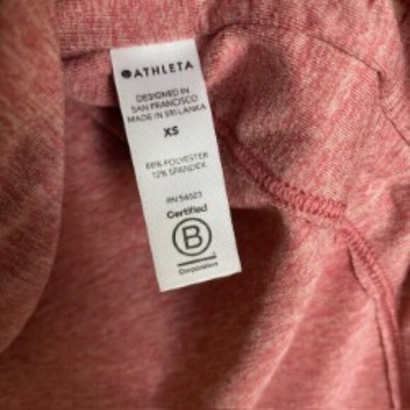 Athleta Uptown Top in Antique Rose XSmall - Picture 4 of 4